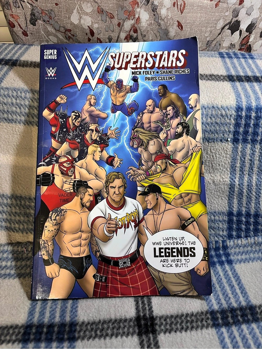 WWE Superstars Comic Book Graphic Novel library withdrawals